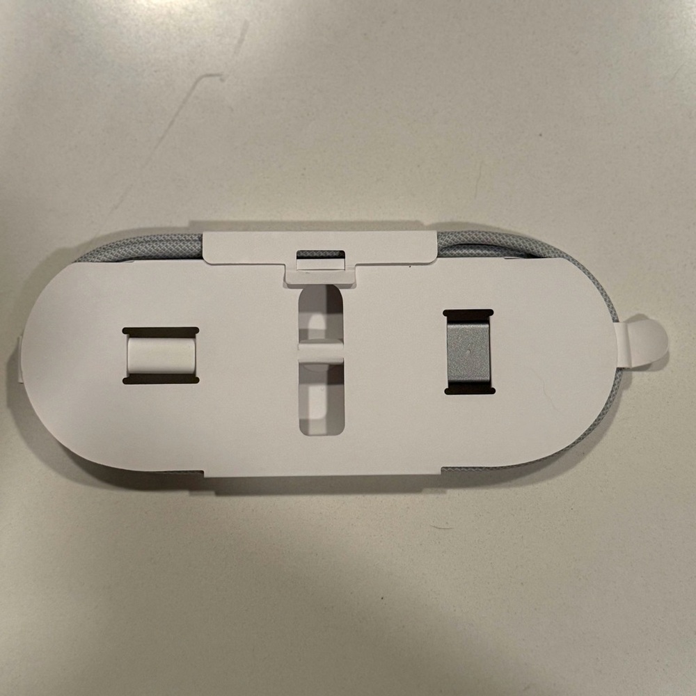 Apple USB-C to MagSafe 3 Cable in black. MacBook charger